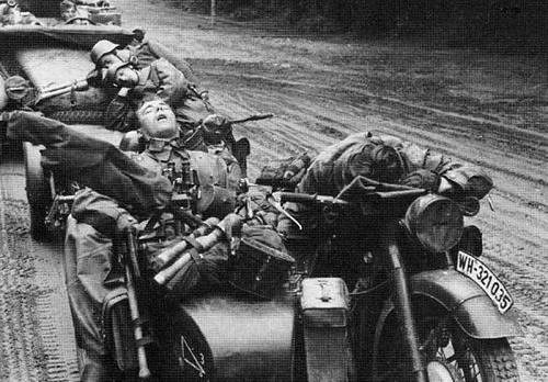Kradschützen Truppen - The Wehrmacht on two wheels!
