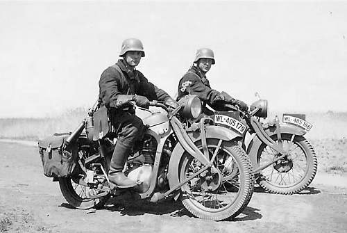 Kradschützen Truppen - The Wehrmacht on two wheels!