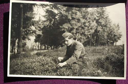 Inf NCO Peaked cap nice photo