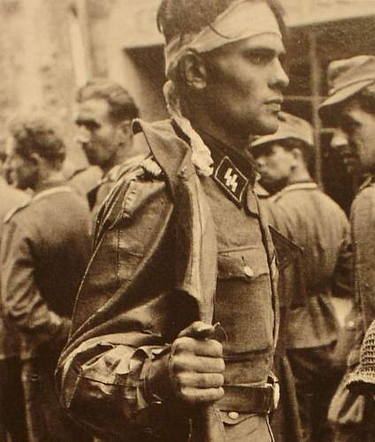 SS-Untersturmführer, captured in Normandy