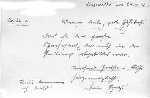 Help with German handwriting and translation!