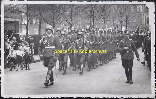 1936 Luftwaffe Funeral in Allenstein / Olsztyn in East Prussia