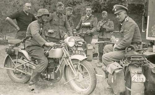 Kradschützen Truppen - The Wehrmacht on two wheels!
