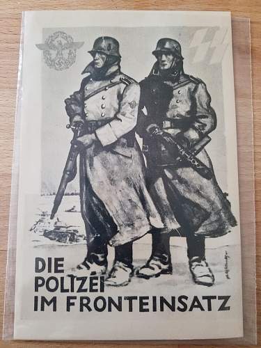 SS/Polizei Postcards