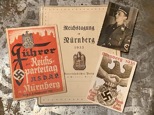 1933 Nurnberg Items