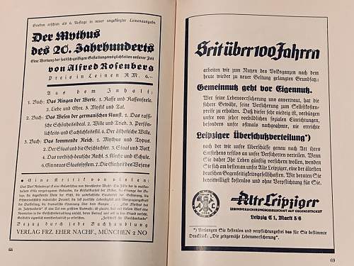 1933 Nurnberg Items