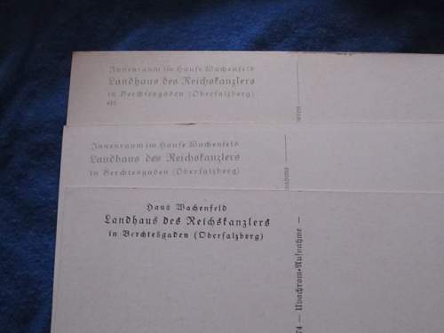 Haus Wachenfeld Postcards.