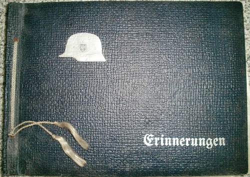 WWII photobook of my grandfather served in Rgt. 616 WH 16