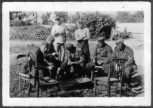 WWII photobook of my grandfather served in Rgt. 616 WH 16