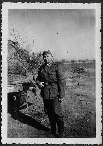 WWII photobook of my grandfather served in Rgt. 616 WH 16