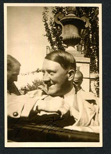 Hitler handsigned photo...original??