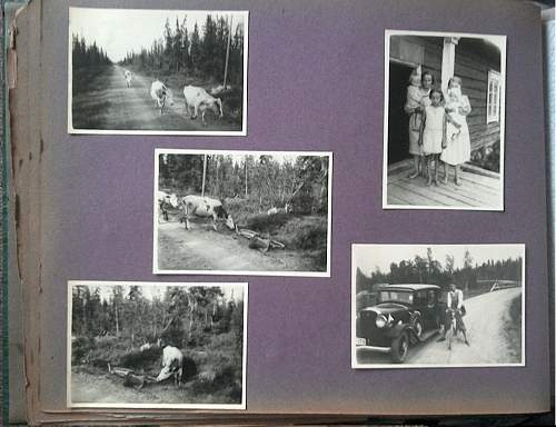 Photograph album - Adventures in Scandinavia before and during the war.