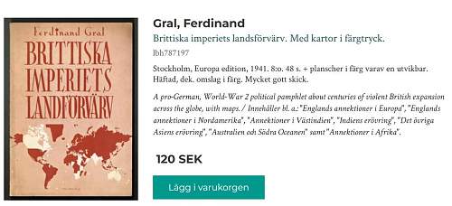 German-English translation of postcard to Swedish Nazi from likeminded German