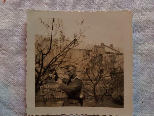 Private SS Photos with H. Himmler. Please help.