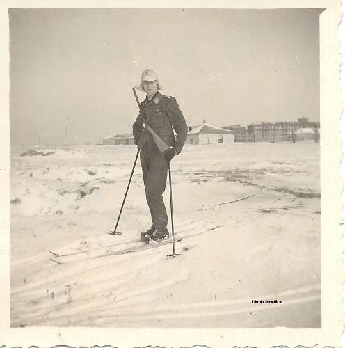 Luftwaffe skier photograph