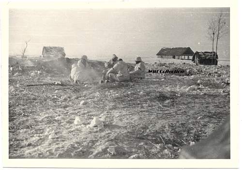 Photo of Jäger camp outside of Staraja