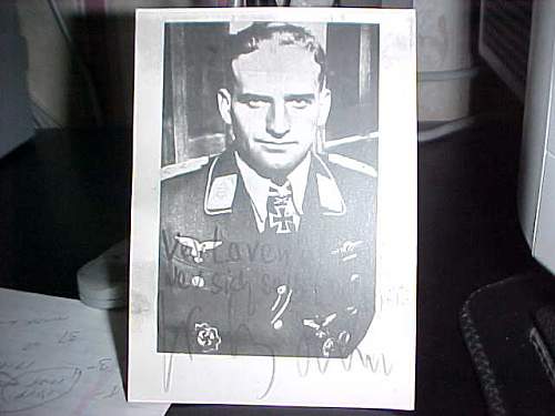 Rudel signed photo