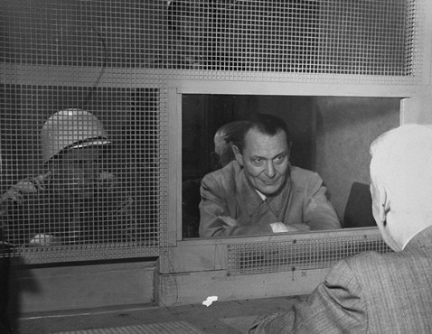 Photos taken from within The Nuremburg Trial