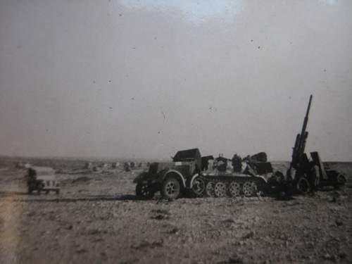 Rats of tobruk in captured afrika korp uniforms 1941