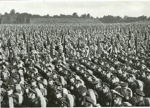 100,000 ss &amp; sa men at nurnberg 1933