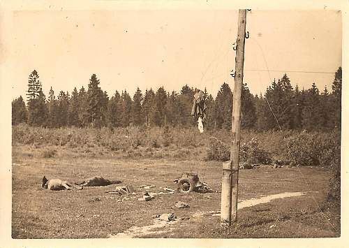 Smolensk Photo with dead &amp; machines