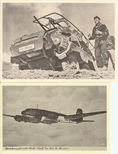 Waffen SS Postcards