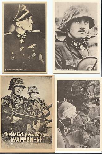 Waffen SS Postcards