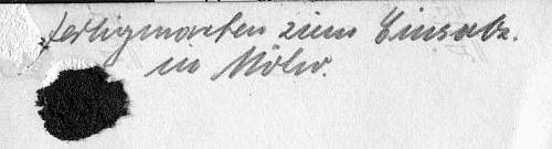 Help with German writing on photos