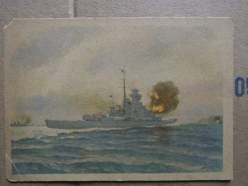 My Kriegsmarine postcards