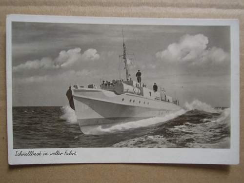 My Kriegsmarine postcards