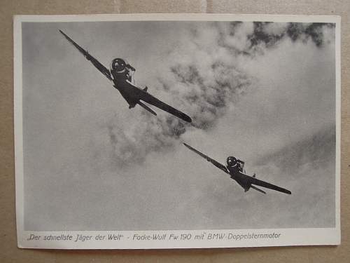 My Luftwaffe postcards