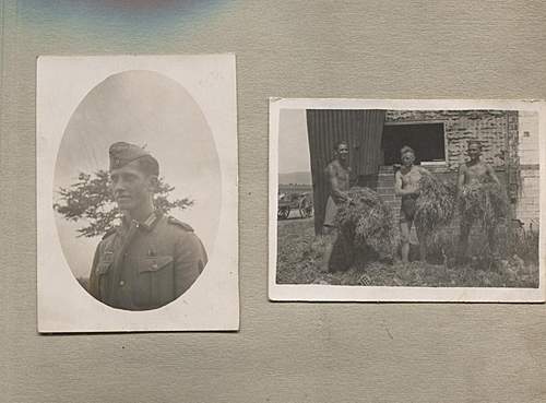 Photo album Jäger regiment.