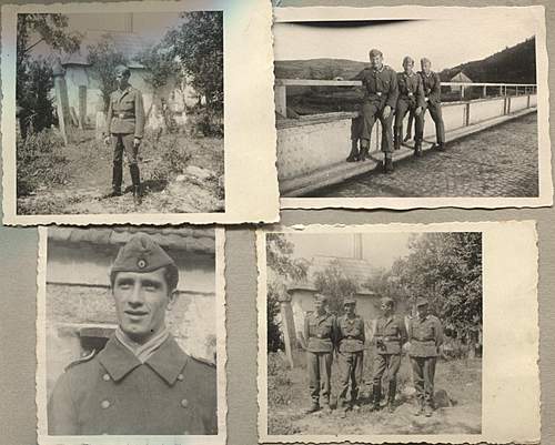 Photo album Jäger regiment.