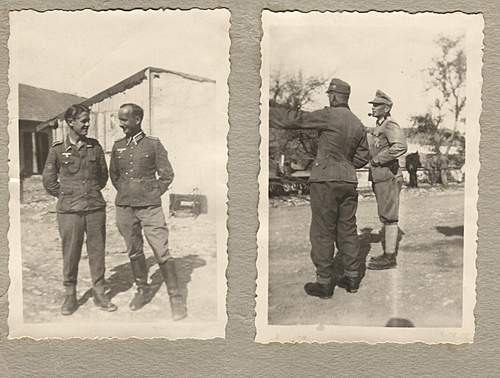 Photo album Jäger regiment.