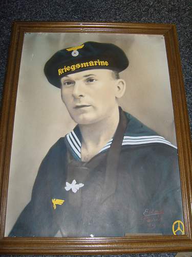 kreigsmarine portrait dated 1941