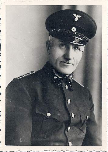 Reichsbahn Official Portrait Photo