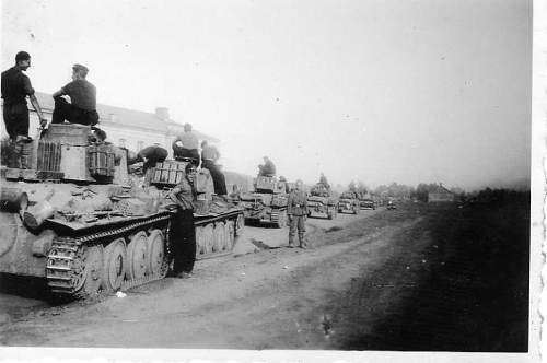 Destroyed tanks and weapons in the battle. German tanks etc. New photos