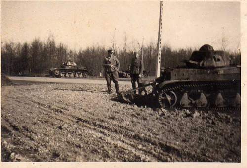 Destroyed tanks and weapons in the battle. German tanks etc. New photos