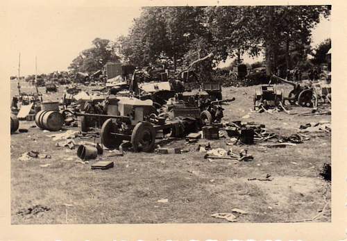 Destroyed tanks and weapons in the battle. German tanks etc. New photos