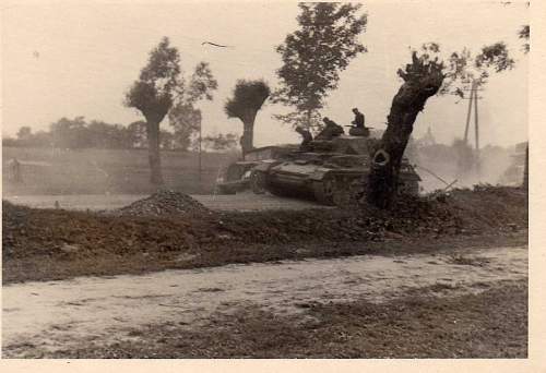 Destroyed tanks and weapons in the battle. German tanks etc. New photos