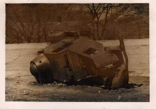 Destroyed tanks and weapons in the battle. German tanks etc. New photos