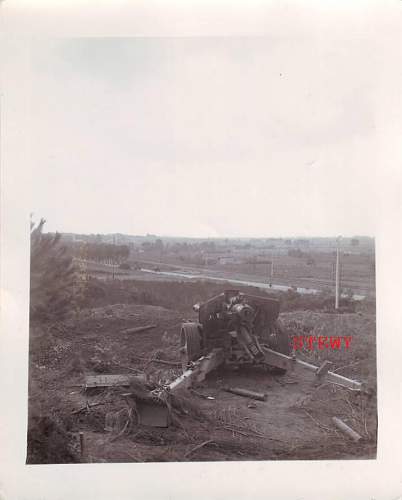 Destroyed tanks and weapons in the battle. German tanks etc. New photos