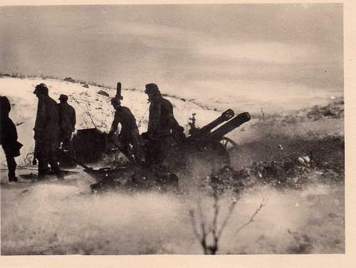 German and Soviet Russian tanks in action. Ostfront