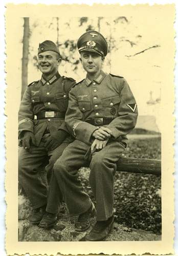 Odd Pic - Afrika Korps Heer With Luft Buckle