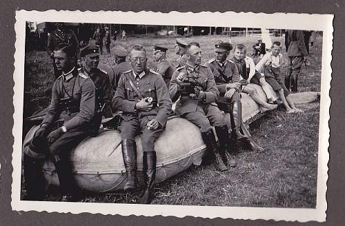 Pioneer Officer Photo Album circa 1935 showing Transitional Uniforms