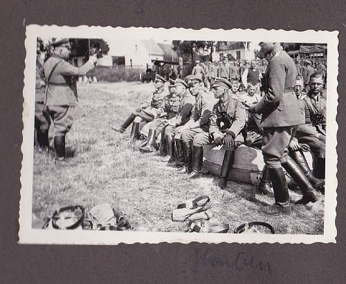 Pioneer Officer Photo Album circa 1935 showing Transitional Uniforms