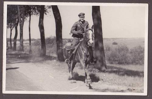 Pioneer Officer Photo Album circa 1935 showing Transitional Uniforms