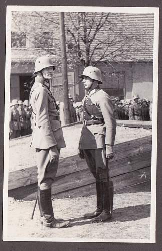 Pioneer Officer Photo Album circa 1935 showing Transitional Uniforms