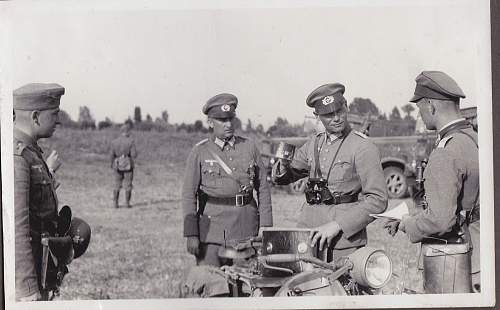 Pioneer Officer Photo Album circa 1935 showing Transitional Uniforms