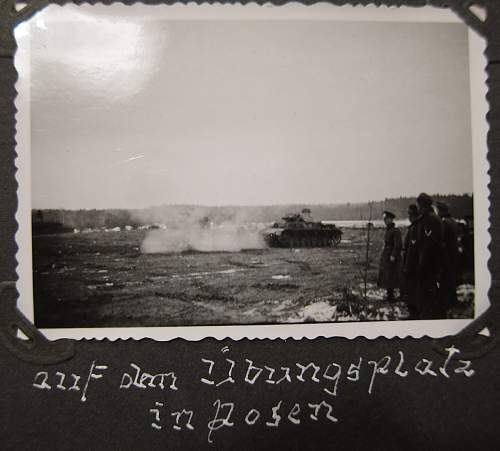 Photo album of a Panzer trooper from Regiment 31 of the 5th Panzer Division